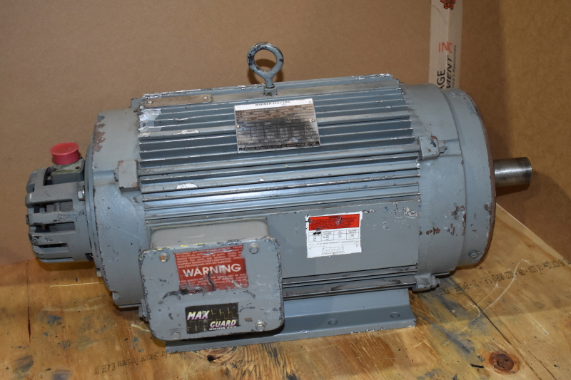 Motor 10 hp inverter duty 215TC Warner Electric with HS35 encoder c-face