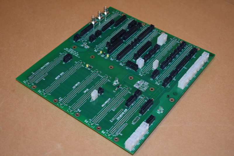 Barco backplane board from Barco 7120a crt tube flight simulator projector