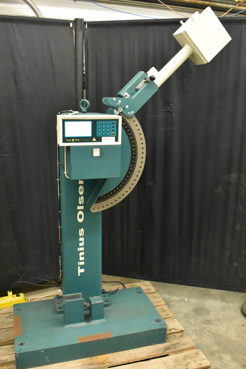 Tinius Olsen Impact testing machine IT406E 300 ft lbs Charpy