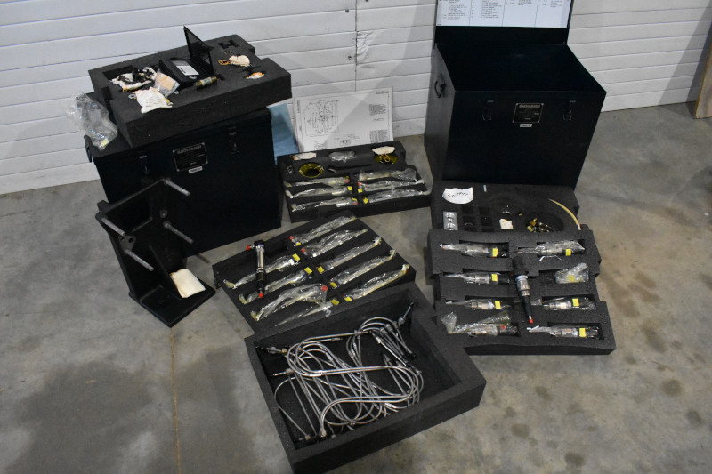 Diesel injection pump calibration injector sets for AMBAC PSB12BT PSB4A PSB6A