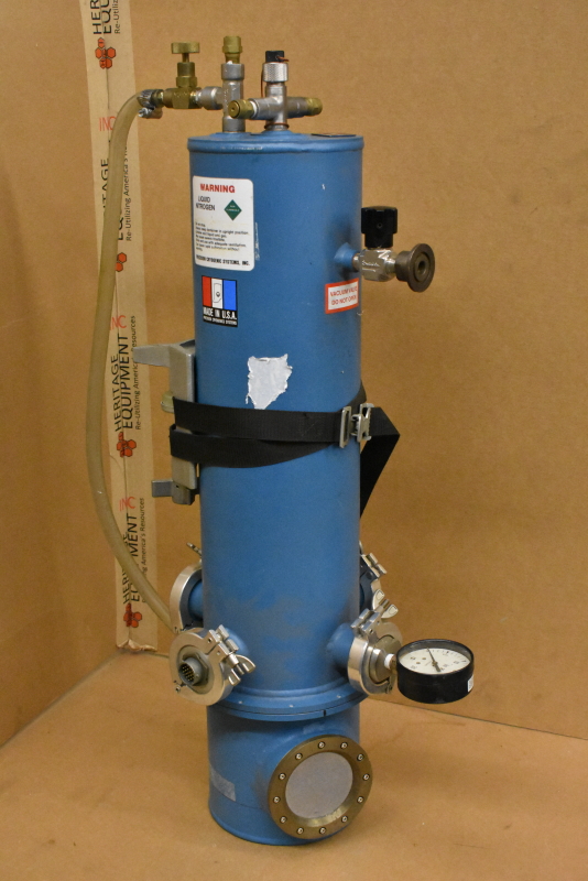 Infrared detector,  research dewar