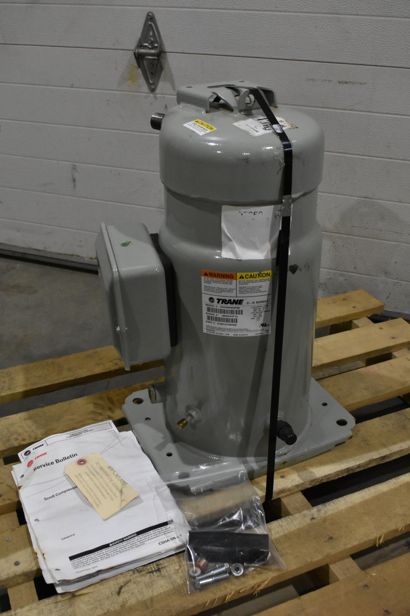 Scroll compressor, Trane  3-D CSHA093K0F00 9.3 tons