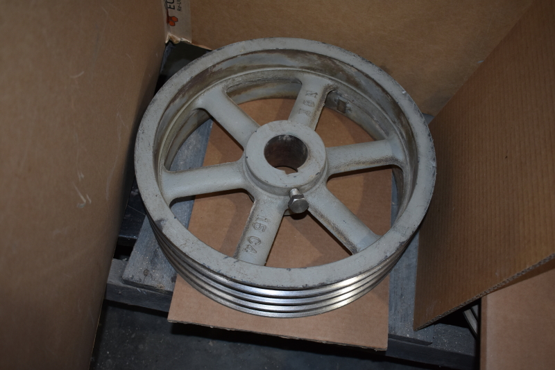 Heavy duty cast 4 groove V-belt sheave pulley NBK 15C4 15