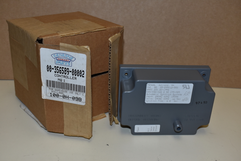 Hobart controller 356589-0002 Fenwal cat no 05-299012-553 ignition control module