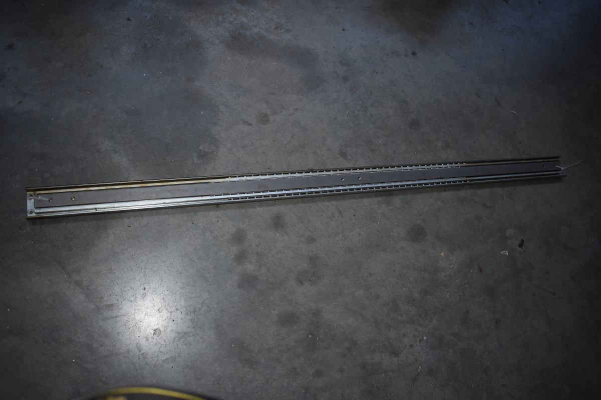 telescopic drawer slides pair 5 ft metric threads