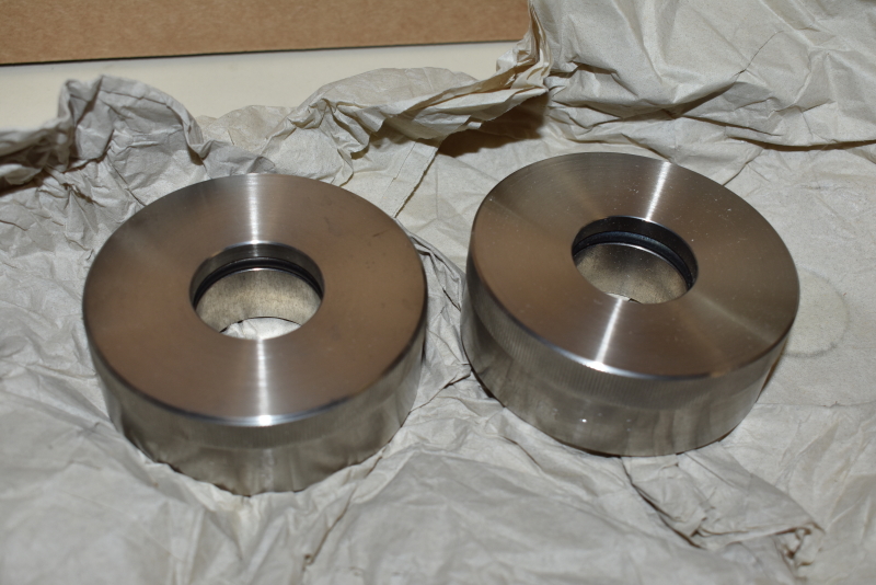 Taber abraser 1000 gram auxiliary weight set, pair UNUSED