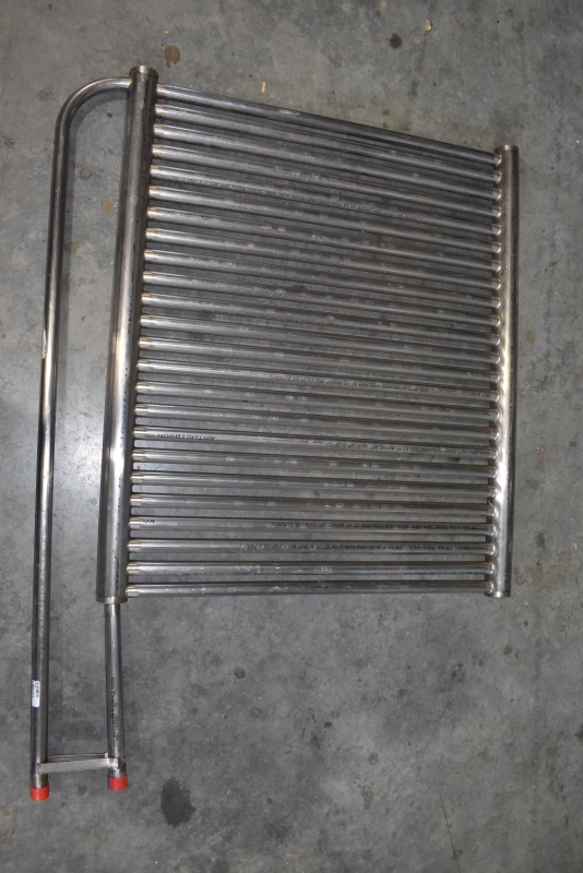 SS tube heat exchanger or radiator welded Rathgibson sanitary tubing