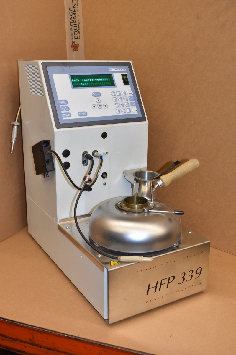 flash point tester analyzer Pac Herzog HFP 339 MISSING PARTS